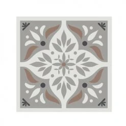 STC Stickers Muraux 6 Stickers à Carreaux De Ciment 15x15cm