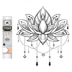 STC Stickers Muraux Autocollant Mural Lotus 20x70 7 STC Stickers Muraux Autocollant Mural Lotus 20x70 -Pêle-mêle photos Soldes autocollant mural lotus 20x70 3