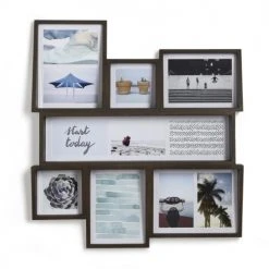 Umbra Pêle-mêle Photos Cadre Edge Multi Wall Noyer Pour 11 Photos -Pêle-mêle photos Soldes cadre edge multi wall noyer pour 11 photos 3