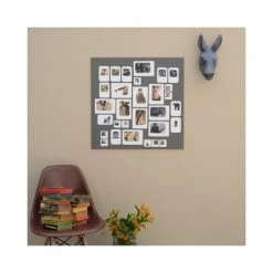 Presse Citron Cadres Et Albums Photos Cadre Photo Design Pêle Mêle Gris 69x69cm -Pêle-mêle photos Soldes cadre photo design pele mele gris 69x69cm 2