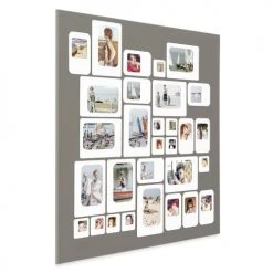 Presse Citron Cadres Et Albums Photos Cadre Photo Design Pêle Mêle Gris 69x69cm