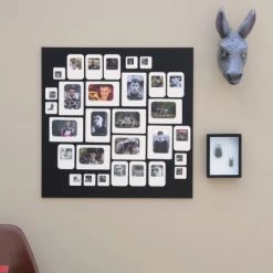 Presse Citron Cadres Et Albums Photos Cadre Photo Design Pêle Mêle Gris 69x69cm -Pêle-mêle photos Soldes cadre photo design pele mele gris 69x69cm 4