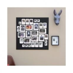 Presse Citron Cadres Et Albums Photos Cadre Photo Design Pêle Mêle Noir 69x69cm -Pêle-mêle photos Soldes cadre photo design pele mele noir 69x69cm 2