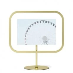 Umbra Cadres Et Albums Photos Cadre Photo En Métal Doré Mat Pour Photo 10x15 Cm