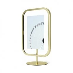 Umbra Cadres Et Albums Photos Cadre Photo En Métal Doré Mat Pour Photo 10x15 Cm -Pêle-mêle photos Soldes cadre photo en metal dore mat pour photo 10x15 cm 3