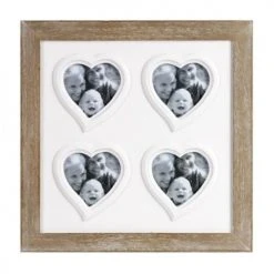 Ceanothe Cadres Et Albums Photos Cadre Photo Multivues 4 Vues Bois Massif 38x38