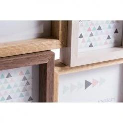 Ceanothe Cadres Et Albums Photos Cadre Photo Multivues 4 Vues Bois Reconstitué 32x32cm -Pêle-mêle photos Soldes cadre photo multivues 4 vues bois reconstitue 32x32cm 1