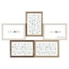 Ceanothe Cadres Et Albums Photos Cadre Photo Multivues 5 Vues Bois Reconstitué 45x31,5 -Pêle-mêle photos Soldes cadre photo multivues 5 vues bois reconstitue 45x31 5