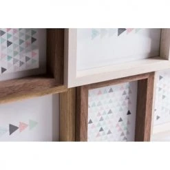 Ceanothe Cadres Et Albums Photos Cadre Photo Multivues 9 Vues Bois Reconstitué 50x45 -Pêle-mêle photos Soldes cadre photo multivues 9 vues bois reconstitue 50x45 3