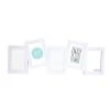 Ceanothe Cadres Et Albums Photos Cadre Photo Multivues Blanc 5 Photos Résine Plastique 10x15 -Pêle-mêle photos Soldes cadre photo multivues blanc 5 photos resine plastique 10x15 1