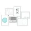 Ceanothe Cadres Et Albums Photos Cadre Photo Multivues Blanc 6 Photos Pvc Rigide -Pêle-mêle photos Soldes cadre photo multivues blanc 6 photos pvc rigide
