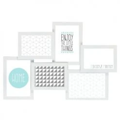 Ceanothe Cadres Et Albums Photos Cadre Photo Multivues Blanc 6 Photos Pvc Rigide