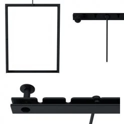 Umbra Cadres Et Albums Photos Cadres Photos Exhibit Métal Noir -Pêle-mêle photos Soldes cadres photos exhibit metal noir 3