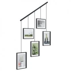 Umbra Cadres Et Albums Photos Cadres Photos Exhibit Métal Noir -Pêle-mêle photos Soldes cadres photos exhibit metal noir 4