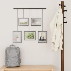 Umbra Cadres Et Albums Photos Cadres Photos Exhibit Métal Noir -Pêle-mêle photos Soldes cadres photos exhibit metal noir 5