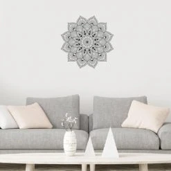 STC Stickers Muraux Décoration Adhésive Murale Mandala 50x70cm -Pêle-mêle photos Soldes decoration adhesive murale mandala 50x70cm 1