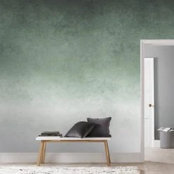 Art For The Home Papiers Peints Fresque Panoramique Dégradé Vert 280x200cm