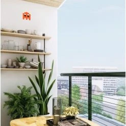 Fenel & Arno Stickers Muraux Mosaïque Adhésive En Verre Orange -Pêle-mêle photos Soldes mosaique adhesive en verre orange 4