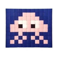 Fenel & Arno Stickers Muraux Mosaïque Invaders En Verre Rose -Pêle-mêle photos Soldes mosaique invaders en verre rose 7