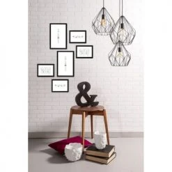 Ceanothe Pêle-mêle Photos Mur De Cadres Easy Noir Résine Recyclée -Pêle-mêle photos Soldes mur de cadres easy noir resine recyclee 1