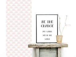 Le Grand Cirque Papiers Peints Papier Peint Adhésif Clair De Lune Rose 60cmx2m50