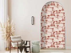 Le Grand Cirque Papiers Peints Papier Peint Adhésif Portes Du Désert Anthracite 80cmx2m50 -Pêle-mêle photos Soldes papier peint adhesif portes du desert bistre 80cmx2m50