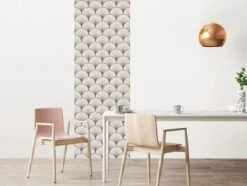 Le Grand Cirque Papiers Peints Papier Peint Adhésif Seigaiha Havane 60cmx2m50 -Pêle-mêle photos Soldes papier peint adhesif seigaiha havane 60cmx2m50 2