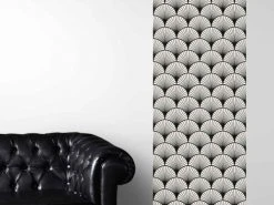 Le Grand Cirque Papiers Peints Papier Peint Adhésif Seigaiha Noir 60cmx2m50 -Pêle-mêle photos Soldes papier peint adhesif seigaiha noir 60cmx2m50 3