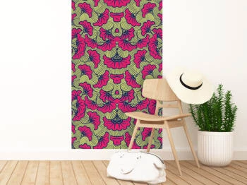 Le Grand Cirque Papiers Peints Papier Peint Adhésif Wax Amarante 80cmx2m50 7 Le Grand Cirque Papiers Peints Papier Peint Adhésif Wax Amarante 80cmx2m50 – Image 5