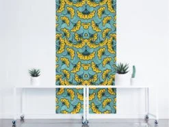 Le Grand Cirque Papiers Peints Papier Peint Adhésif Wax Curry 80cmx2m50 -Pêle-mêle photos Soldes papier peint adhesif wax curry 80cmx2m50 4