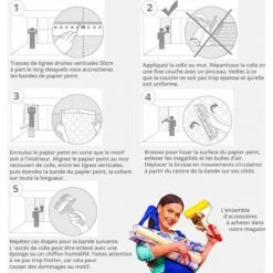 Artgeist Papiers Peints Papier-peint Bleu -Pêle-mêle photos Soldes papier peint bleu 2