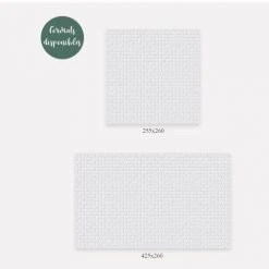 Yeda Design Papiers Peints Papier Peint Design White Tiles 255x260 -Pêle-mêle photos Soldes papier peint design white tiles 255x260 3