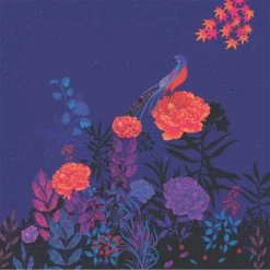 Acte Deco Papiers Peints Papier-peint Faisan Nocturne - X -Pêle-mêle photos Soldes papier peint faisan nocturne x 8