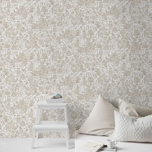 Superfresco Easy Papiers Peints Papier Peint Forêt Magique Ocre 1005x52cm 3 Superfresco Easy Papiers Peints Papier Peint Forêt Magique Ocre 1005x52cm