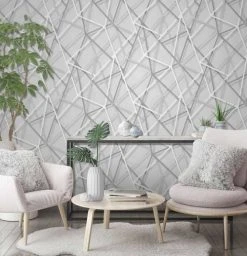 Hexoa Papiers Peints Papier Peint Graphique Toile Galactique 53x1000cm