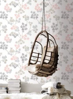 Superfresco Easy Papiers Peints Papier Peint Intissé Bailey Rose 1005x52cm -Pêle-mêle photos Soldes papier peint intisse bailey rose 1005x52cm 2