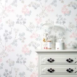 Superfresco Easy Papiers Peints Papier Peint Intissé Bailey Rose 1005x52cm