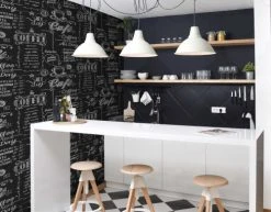 Superfresco Easy Papiers Peints Papier Peint Intissé Café En Terrasse Noir Blanc 1005x52cm -Pêle-mêle photos Soldes papier peint intisse cafe en terrasse noir blanc 1005x52cm 2