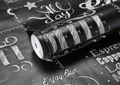 Superfresco Easy Papiers Peints Papier Peint Intissé Café En Terrasse Noir Blanc 1005x52cm -Pêle-mêle photos Soldes papier peint intisse cafe en terrasse noir blanc 1005x52cm 4