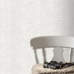 Boutique Papiers Peints Papier Peint Intissé Crocodile Vinyle Expansé Blanc 1005x52cm -Pêle-mêle photos Soldes papier peint intisse crocodile vinyle expanse blanc 1005x52cm 2