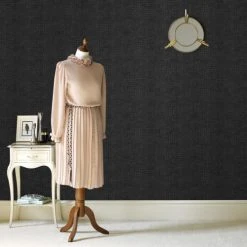 Superfresco Easy Papiers Peints Papier Peint Intissé Crocodile Vinyle Expansé Noir 1005x52cm -Pêle-mêle photos Soldes papier peint intisse crocodile vinyle expanse noir 1005x52cm 2