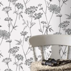 Superfresco Easy Papiers Peints Papier Peint Intissé Fleuri Gravure Noir écru 1000x53cm 9 Superfresco Easy Papiers Peints Papier Peint Intissé Fleuri Gravure Noir écru 1000x53cm -Pêle-mêle photos Soldes papier peint intisse fleuri gravure noir ecru 1000x53cm 3