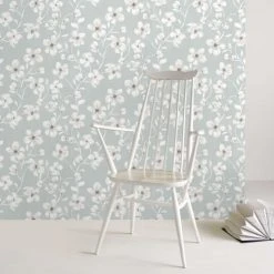 Superfresco Easy Papiers Peints Papier Peint Intissé Fleurs Sophie Gris 1005x52cm