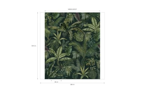 Maisons Du Monde Papiers Peints Papier Peint Intissé Imprimé Végétal 288x350 4 Maisons Du Monde Papiers Peints Papier Peint Intissé Imprimé Végétal 288x350 – Image 2