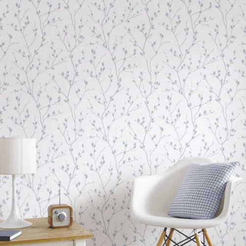 Superfresco Easy Papiers Peints Papier Peint Intissé Karma Vinyle Expansé Blanc Bleu 1005x52cm 3 Superfresco Easy Papiers Peints Papier Peint Intissé Karma Vinyle Expansé Blanc Bleu 1005x52cm