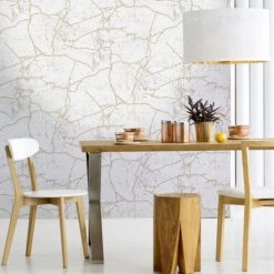 Superfresco Easy Papiers Peints Papier Peint Intissé Kintsugi Vinyle Or 1005x52cm -Pêle-mêle photos Soldes papier peint intisse kintsugi vinyle or 1005x52cm 2