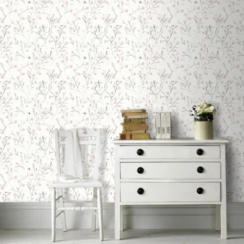 Superfresco Easy Papiers Peints Papier Peint Intissé Lenny Rose Blanc 1000x53cm 3 Superfresco Easy Papiers Peints Papier Peint Intissé Lenny Rose Blanc 1000x53cm