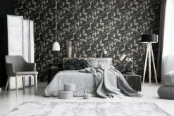 Superfresco Easy Papiers Peints Papier Peint Intissé Oiseaux Japonais Noir Vert 1005x52cm -Pêle-mêle photos Soldes papier peint intisse oiseaux japonais noir vert 1005x52cm 2