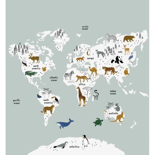 Future Home Papiers Peints Papier Peint Intissé Panoramique Imprimé Map 250x270cm 3 Future Home Papiers Peints Papier Peint Intissé Panoramique Imprimé Map 250x270cm