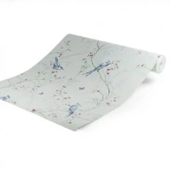 Superfresco Easy Papiers Peints Papier Peint Intissé Rossignol Vinyle Bleu Rose 1005x52cm -Pêle-mêle photos Soldes papier peint intisse rossignol vinyle bleu rose 1005x52cm 3